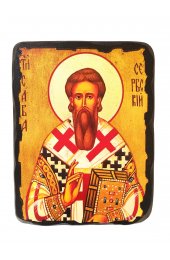 Икона Валерий под старину (13 х 17,5 см), арт ЯРИ-005