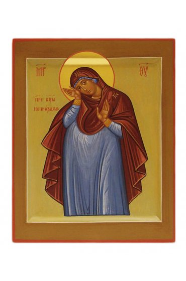 Икона Непраздная Божией Матери рукописная, арт ИРГ-228