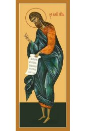 Икона Иоанн Креститель Господень мерная рукописная арт МИГ-095