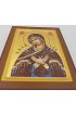 Икона Семистрельная Божья Матерь писаная в ковчеге 13*16 см, арт ИРГ-276