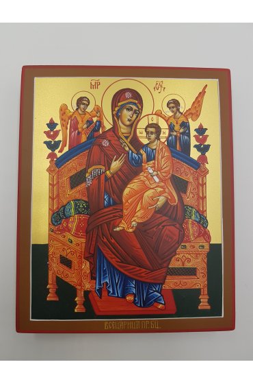 Икона Всецарица Божья Матерь рукописная, арт ИРГ-272