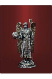 Статуэтка Архангел Михаил попирающий змея, арт ФСА-116