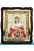 Храмовая икона Варвара Великомученица в фигурном киоте с багетом 43 Х 50 см, арт ХБИ-059