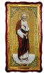 Храмовая икона Варфоломей Апостол ростовая в фигурном киоте 61 Х 112  см, арт ХБИ-101