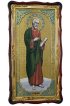 Храмовая икона Иаков (Яков) Заведеев Апостол ростовая в фигурном киоте 61 Х 112 см, арт ХБИ-122