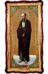 Храмовая икона Павел Апостол ростовая в фигурном киоте 61 Х 112  см, арт ХБИ-128