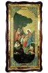 Храмовая икона Благословение детей ростовая в фигурном киоте 61 Х 112  см, арт ХБИ-145