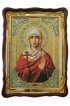 Храмовая икона Галина Мученица в фигурном киоте 60 Х 80 см, арт ХБИ-187