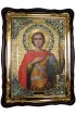 Храмовая икона Георгий Победоносец в фигурном киоте 60 Х 80 см, арт ХБИ-188