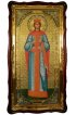 Храмовая икона Екатерина Мученица ростовая в фигурном киоте 61 Х 112 см, арт ХБИ-207