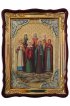 Храмовая икона Жены Мироносицы в фигурном киоте 60 Х 80 см, арт ХБИ-212