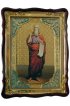 Храмовая икона Илия (Илья) Пророк в фигурном киоте 60 Х 80 см, арт ХБИ-224