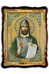 Храмовая икона Кирилл Равноапостольный в фигурном киоте 60 Х 80 см, арт ХБИ-244