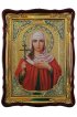 Храмовая икона Лариса Святая в фигурном киоте 60 Х 80 см, арт ХБИ-253