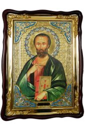 Храмовая икона Марк Мученик в фигурном киоте 60 Х 80 см, арт ХБИ-262