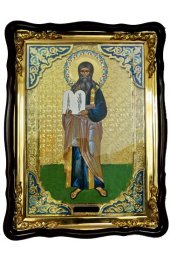 Храмовая икона Моисей Боговидец в фигурном киоте 60 Х 80 см, арт ХБИ-266