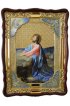 Храмовая икона Моление о Чаше в фигурном киоте 60 Х 80 см, арт ХБИ-268
