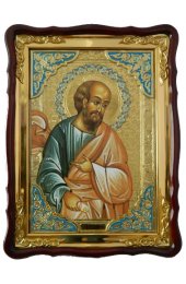 Храмовая икона Наум Пророк в фигурном киоте 60 Х 80 см, арт ХБИ-270