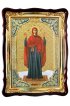 Храмовая икона Божья Матерь Нерушимая стена в фигурном киоте 60 Х 80 см, арт ХБИ-272