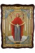 Храмовая икона Покров Пресвятой Богородицы в фигурном киоте 60 Х 80 см, арт ХБИ-291