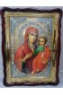 Храмовая икона Божья Матерь Смоленская в фигурном киоте 60 Х 80 см, арт ХБИ-318