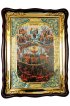 Храмовая икона Страшный суд в фигурном киоте 60 Х 80 см, арт ХБИ-332