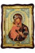 Храмовая икона Божья Матерь Феодоровская в фигурном киоте 60 Х 80 см, арт ХБИ-346