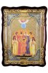 Храмовая икона Царская семья в фигурном киоте 60 Х 80 см, арт ХБИ-350