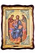 Храмовая икона Царь Царем в фигурном киоте 60 Х 80 см, арт ХБИ-351