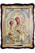 Храмовая икона Божья Матерь Троеручица в ризе и фигурном киоте 60 Х 80 см, арт ХБИ-362