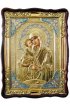 Храмовая икона Божья Матерь Почаевская в ризе и фигурном киоте 60 Х 80 см, арт ХБИ-360
