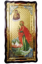 Храмовая икона Валерия Мученица ростовая и фигурном киоте 61 Х 112 см, арт ХБИ-377