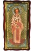 Храмовая икона Иоанн Златоуст ростовая и фигурном киоте 61 Х 112 см, арт ХБИ-383
