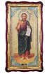 Храмовая икона Иоанн Предтеча ростовая и фигурном киоте 61 Х 112 см, арт ХБИ-385