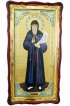 Храмовая икона Косма Этолийский ростовая и фигурном киоте 61 Х 112 см, арт ХБИ-390