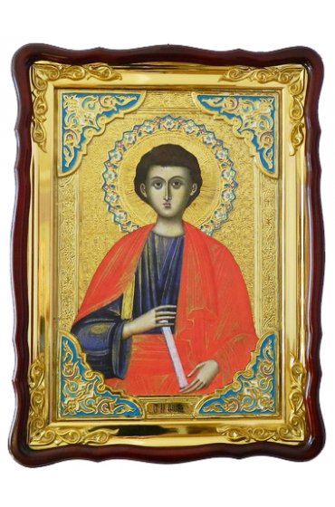 Храмовая икона Филипп Апостол в фигурном киоте 60 Х 80 см, арт ХБИ-440