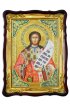 Храмовая икона Роман Сладкопевец в фигурном киоте 60 Х 80 см, арт ХБИ-455
