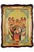 Храмовая икона Собор Архангела Михаила в фигурном киоте 60 Х 80 см, арт ХБИ-457