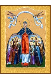 Икона Покров Пресвятой Богородицы, арт ДМИ-539