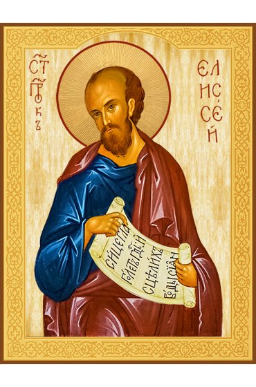 Храмовая икона Елисей Пророк, арт ДМИ-710