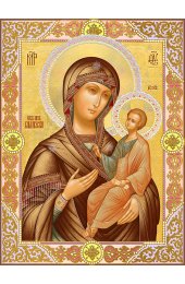 Икона Божией Матери Иверская, арт ДМИ-711