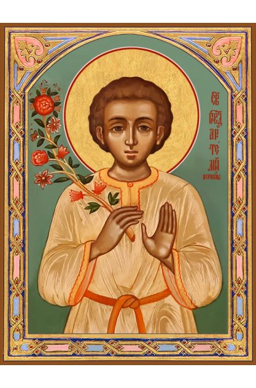 Икона Артемий Веркольский, арт ДМИ-713