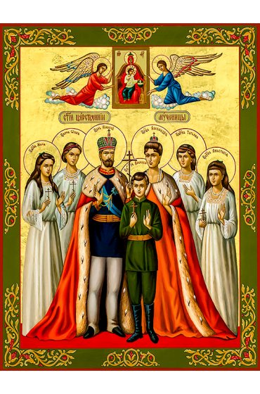 Икона Царская Семья, арт ДМИ-723