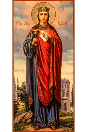 Мерная икона Варвара Святая, арт ДМмер-733