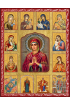 Икона Божья Матерь Беседная, арт ДМИ-009