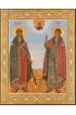 Икона Борис и Глеб благоверные, арт ДМИ-010