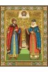 Икона Петр и Феврония, арт ДМИ-032