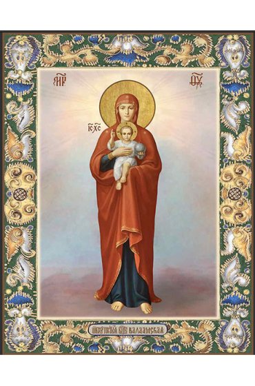 Икона Валаамская Божья Матерь, арт ДМИ-042