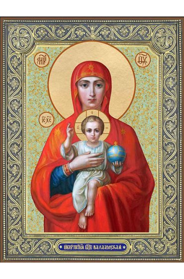 Икона Божья Матерь Валаамская, арт ДМИ-058