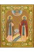Икона Петр и Феврония в монашеских одеждах, арт ДМИ-084